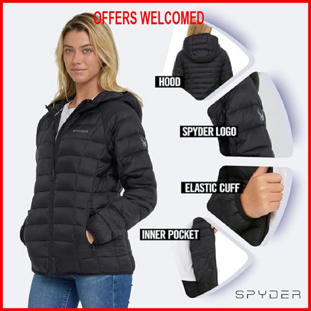 Lightweight Packable Puffer Jacket with Hood, Ful… - image 5